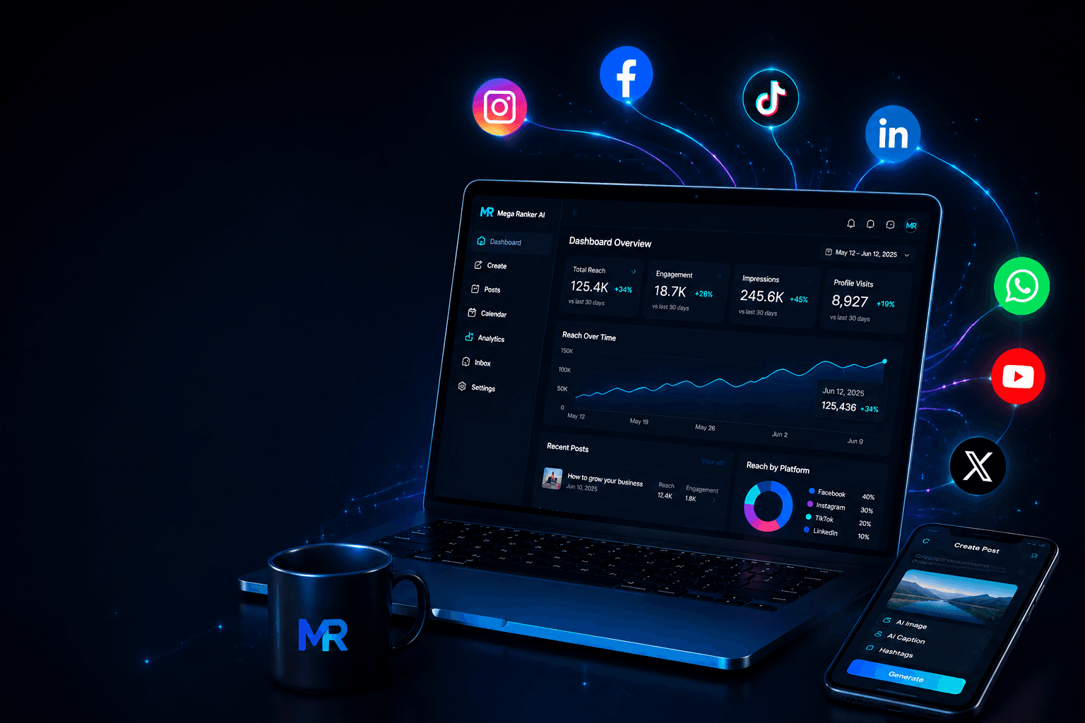 The Mega Ranker dashboard